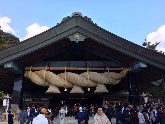 出雲大社　神楽殿